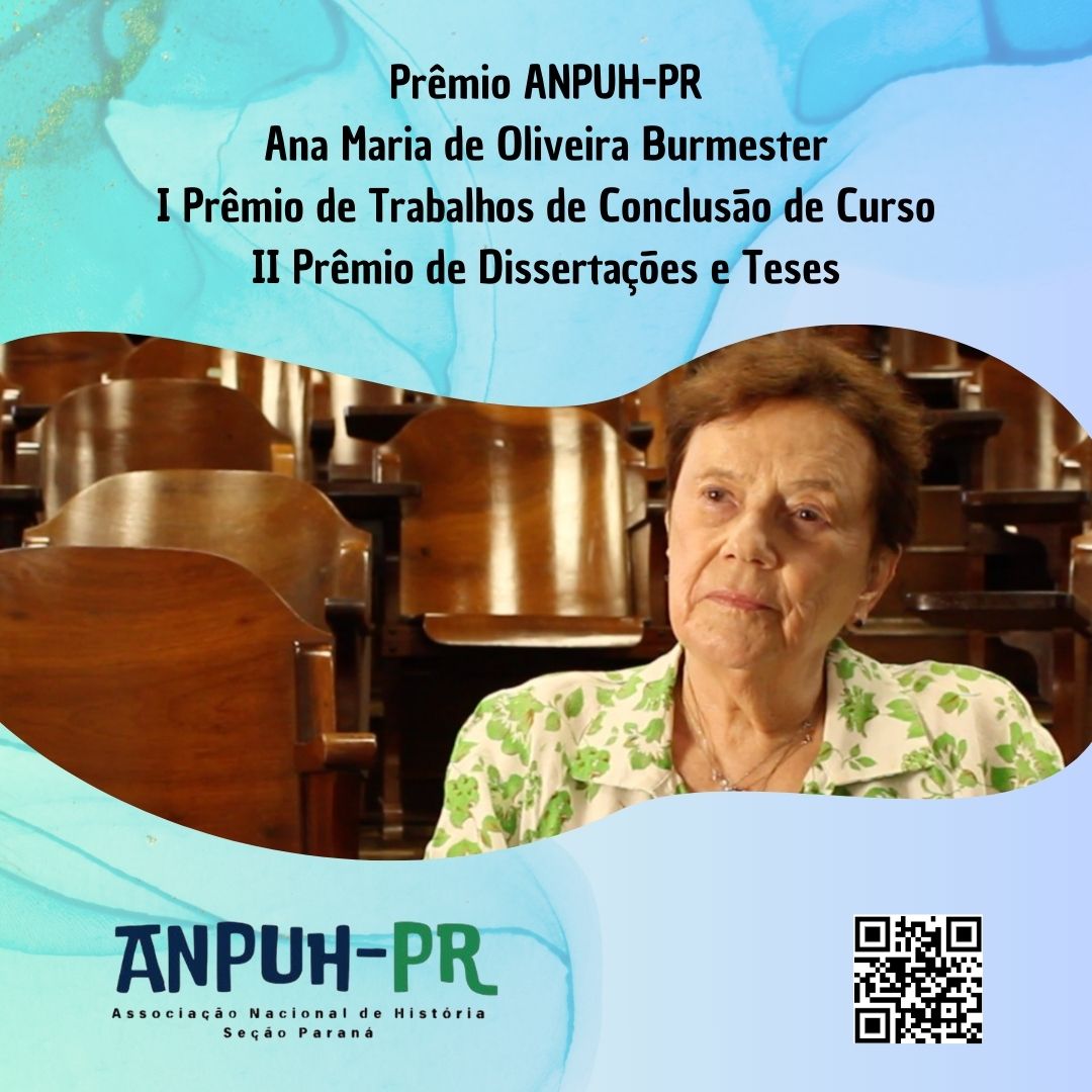 PRÊMIO ANPUH-PR ANA MARIA DE OLIVEIRA BURMESTER